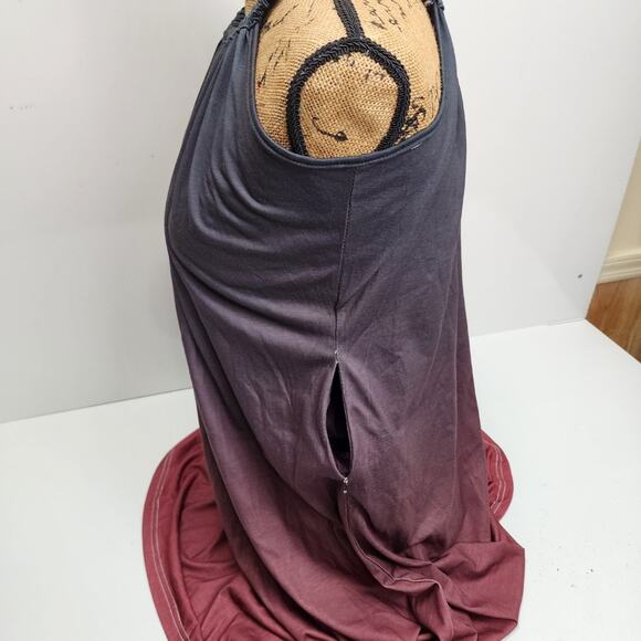 Summer Cover Up Tank Top Casual Lounge Dress w/ Pockets Women's Size L - Picture 2 of 4